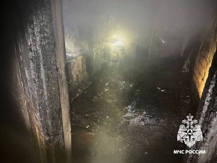Под Мелитополем в пожаре в жилом доме едва не сгорел заживо мужчина (фото)