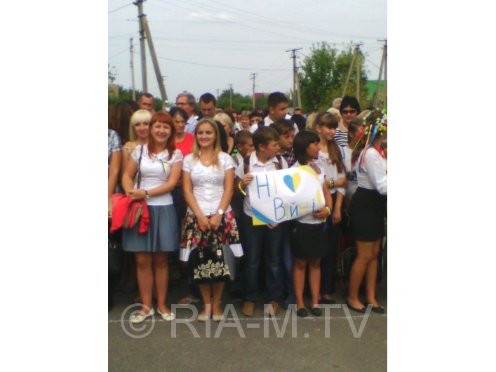 Марш мира в Мелитопольском районе
