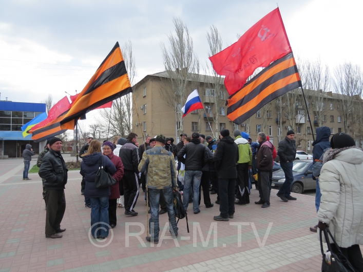 Пророссийский митинг 29 марта