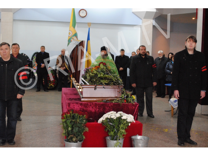Похороны Кушнарева Мелитополь