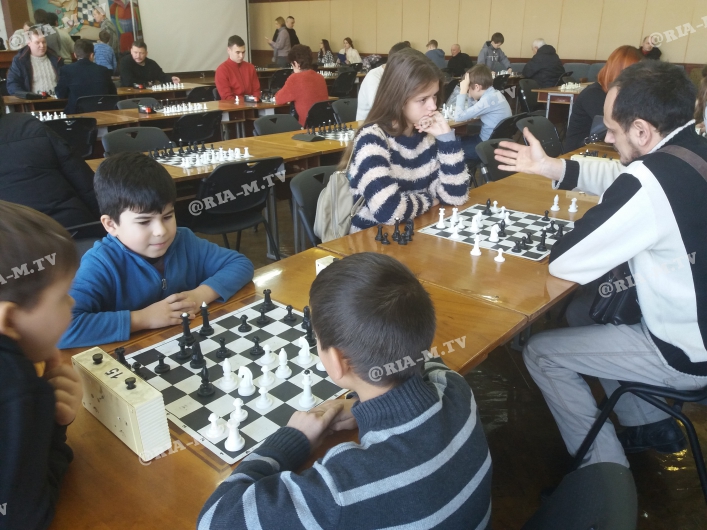 Шахматный турнир в Мелитополе