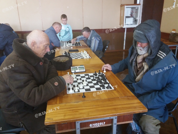 Шахматный турнир в Мелитополе