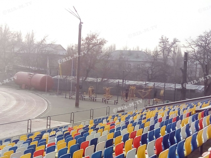 Стадион в парке Горького