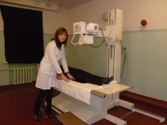 Новый рентгенаппарат уставновили в железнодорожной больнице