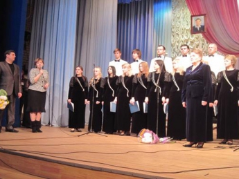 Мелитопольской хоровой капелле "Таврия" исполнилось 55 лет