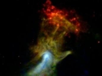 Астрономы показали "руку Бога": опубликовано фото