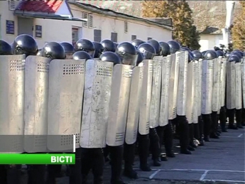 Мелитопольских милиционеров из патрульного батальона на ул. Грушевского нет