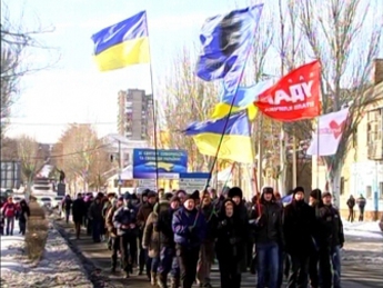 На мелитопольском митинге оппозиция решила расформировать горсовет