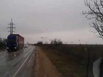 Российские военные вертолеты пересекли границу Украины – погранслужба (видео)
