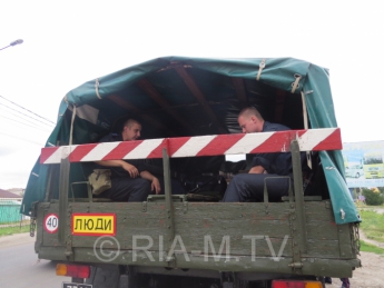 В условиях секретности контрактников из Мелитополя отправили на передовую в зону АТО (видео)