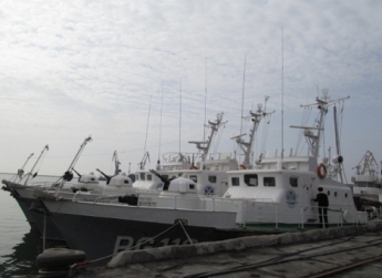 В Бердянск идут военные корабли