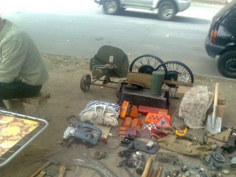 Фотофакт. На Мелитопольском рынке продавали пулемет