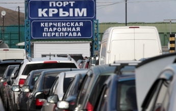 На Керченской переправе в очереди застряли более 700 машин