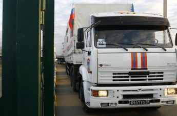Все грузовики российского гумконвоя покинули Украину