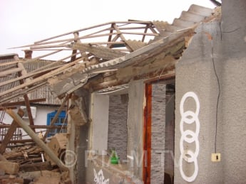 В сети появилось видео с места взрыва в жилом доме в Запорожской области (видео)