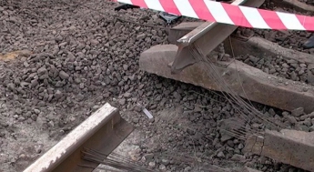 Взрыв на Одесской железной дороге квалифицирован как диверсия