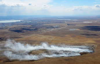 В Сибири за выходные площадь лесных пожаров увеличилась в три раза