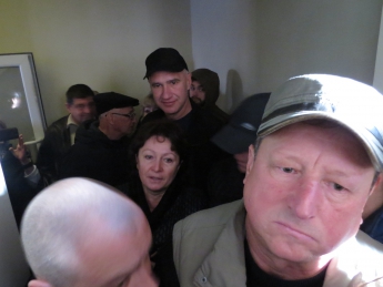 Галина Данильченко позвала милицию, чтоб попасть в кабинет секретаря