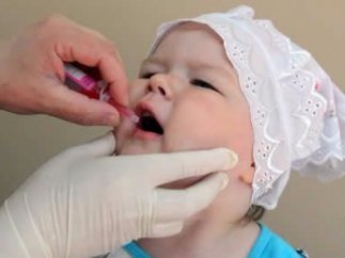 В Украине стартовал второй раунд иммунизации против полиомиелита