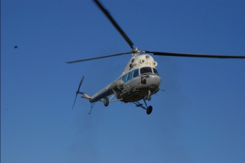 На границе с Крымом зафиксированы пролеты 4-х российских вертолетов и 2-х самолетов, - Госпогранслужба
