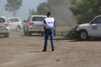 Сотрудники миссии СММ ОБСЕ на Донбассе попали под обстрел в Водяном