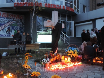 В городе спорят из-за памятника Жертвам голодомора