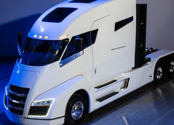 Американская Nikola Motor представила первый водородный грузовик (видео)