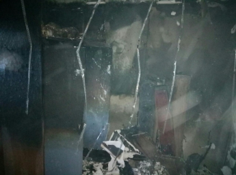 Подросток устроил пожар в доме (фото)