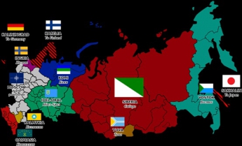 Конец империи, или Карта распада России