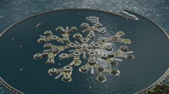 В Тихом Океане построят первый "плавучий" город (фото, видео)