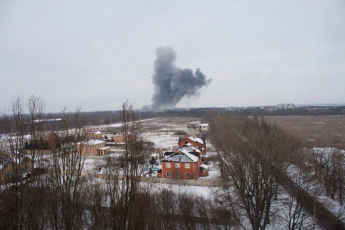 Опубликовано видео взрыва в Донецке