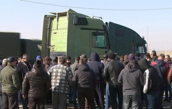 В России снова протестуют дальнобойщики (видео)