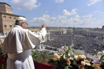 Папа Римский в пасхальном послании благословил Украину
