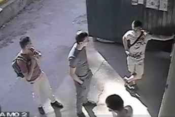 Пятеро неизвестных побили участника радужного флешмоба (видео)