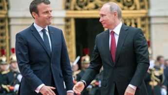 Путин в Париже заметно нервничал (видео)