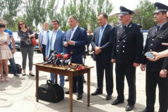 Мелитопольской полиции досталось семь "Приусов" от Авакова (фото)