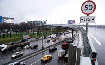 В украинских городах хотят уменьшить скорость до 50 км/ч