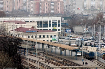 Бойцы, патрулирующие вокзал «Запорожье-1», сняли с поезда дебошира
