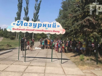 Детей военных, отравившихся на запорожском курорте, эвакуировали в Днепр (фото)