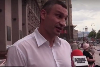Кличко ярко прокомментировал снос рынка в Киеве (видео)