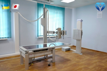 Запорожской областной клинической больнице презентовали высококлассный рентген от лучшего мирового производителя Toshiba