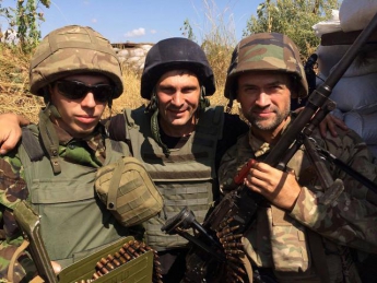 Российский актер Пашинин стал бойцом 8-го батальона Правого сектора. ФОТО