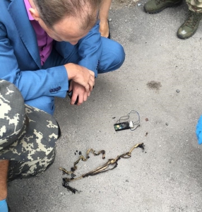 В Николаеве пытались взорвать автомобиль местного депутата (фото)