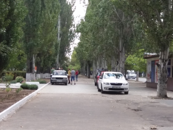 Водители оккупировали пешеходную зону в центре города (фото)