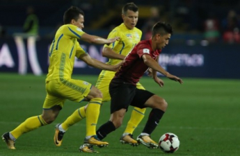 Сборная Украины победила Турцию в матче отбора на ЧМ-2018