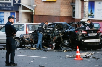 Взрыв авто на Бессарабке: в МВД рассматривают три версии убийства 