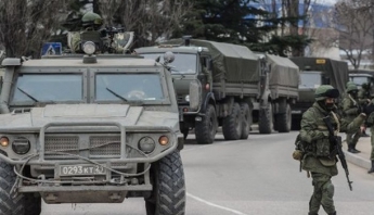 РФ перебросила в аннексированный Крым военную технику