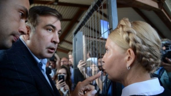 Из-за Саакашвили у Тимошенко начался нервный тик (Видео)