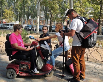 В Германии покажут кино о проблемах инвалидов в Мелитополе