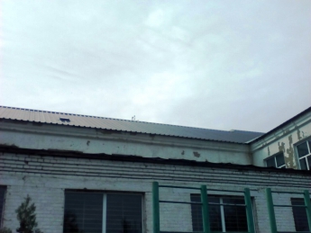 "Эпопея" с крышей школы продолжается (фото)